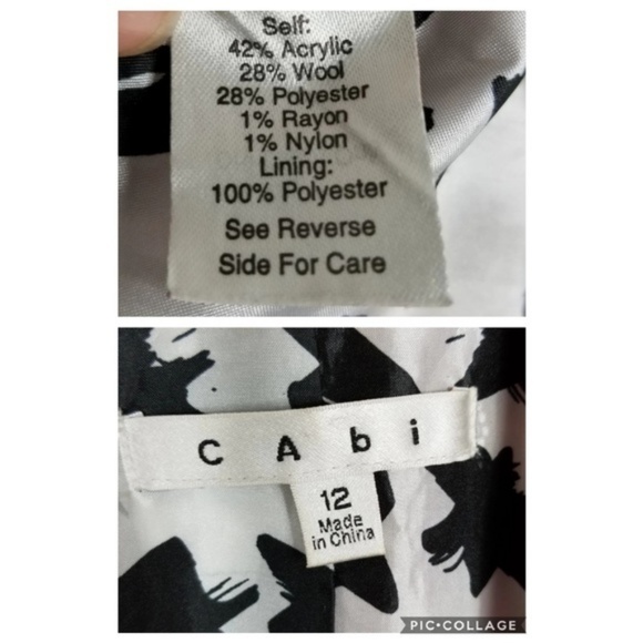 CAbi Madison Avenue Pink Tweed Doublebreasted Coat - Picture 8 of 8